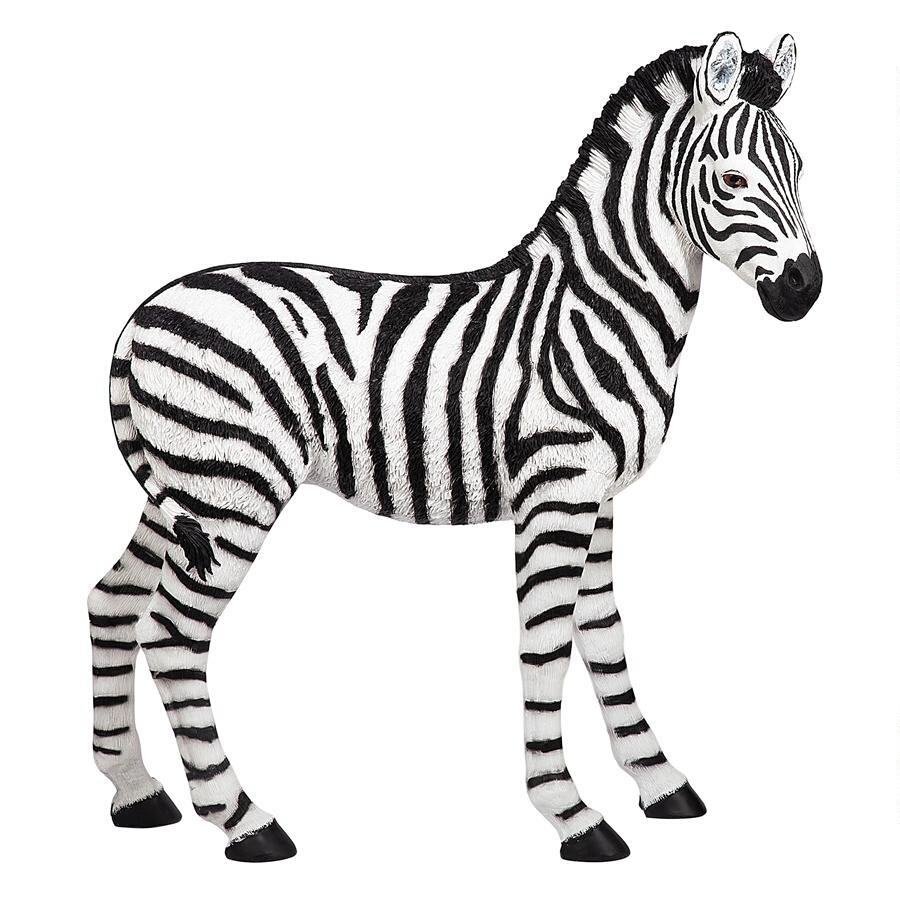 84cm zebra large objet d'art outdoors ornament Savanna animal animal Africa interior sculpture Zebra horse figure garden decoration exterior ornament 