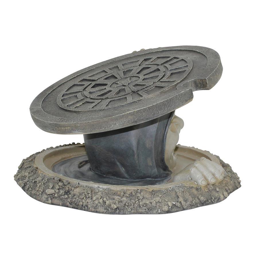  manhole from .. man ( large ) piece .. Uni -k outdoors ornament miscellaneous goods ornament sculpture ornament garden miscellaneous goods accent out exterior garden equipment ornament decoration figure 