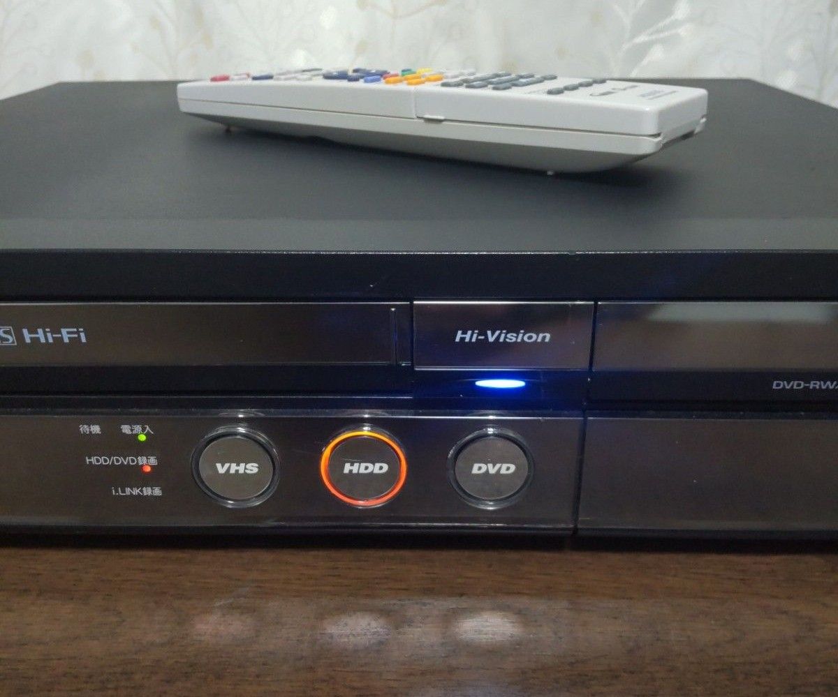 動作品シャープAQUOSビデオ一体型HDD/DVDレコーダー≪DV-ACV52 動作品シャープAQUOSビデオ一体型HDD/DVDレコーダー≪DV-ACV52