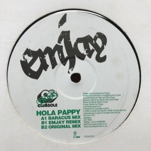 12inchレコード EMJAY / HOLA PAPPY_画像1