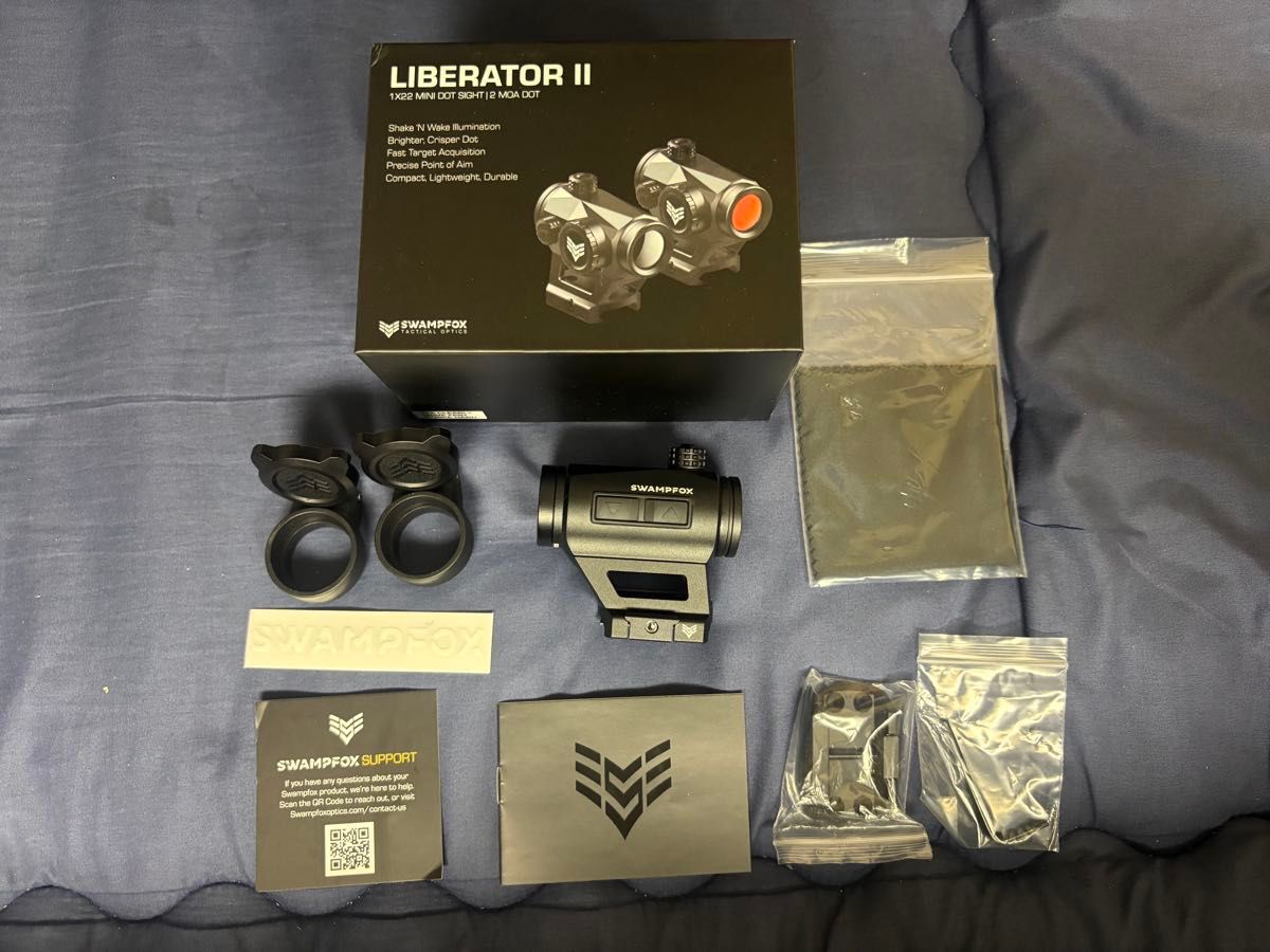 Swampfox Optics Liberator II Mini ダットサイト 実物 レッド Swampfox Optics Liberator II Mini ダットサイト 実物 レッド