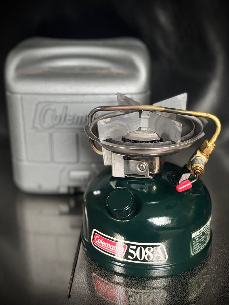 Coleman コールマン シングルバーナー 508A 燃焼状態良好 Coleman コールマン シングルバーナー 508A 燃焼状態良好