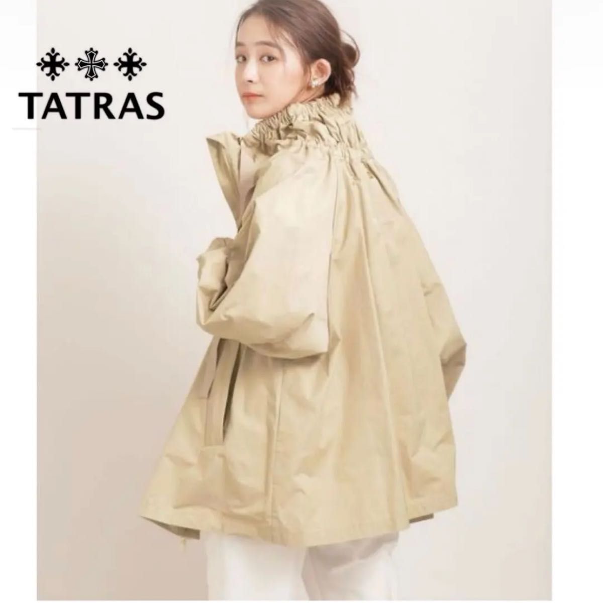 TATRAS タトラス ハイネックギャザーコート モッズコート|Yahoo TATRAS タトラス ハイネックギャザーコート モッズコート|Yahoo