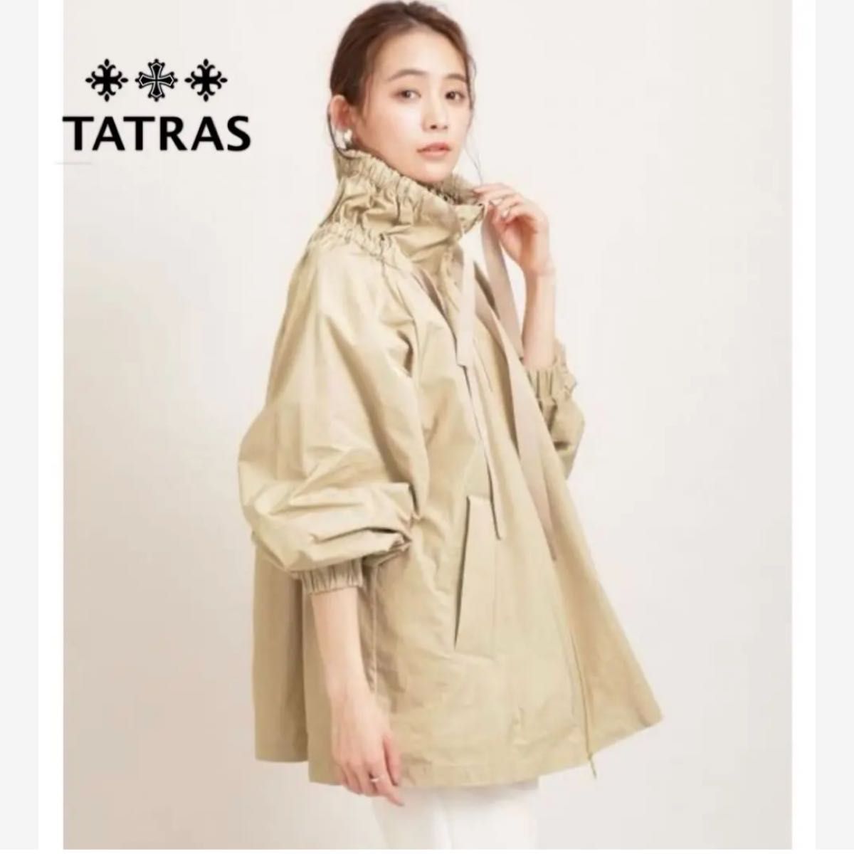 TATRAS タトラス ハイネックギャザーコート モッズコート|Yahoo TATRAS タトラス ハイネックギャザーコート モッズコート|Yahoo