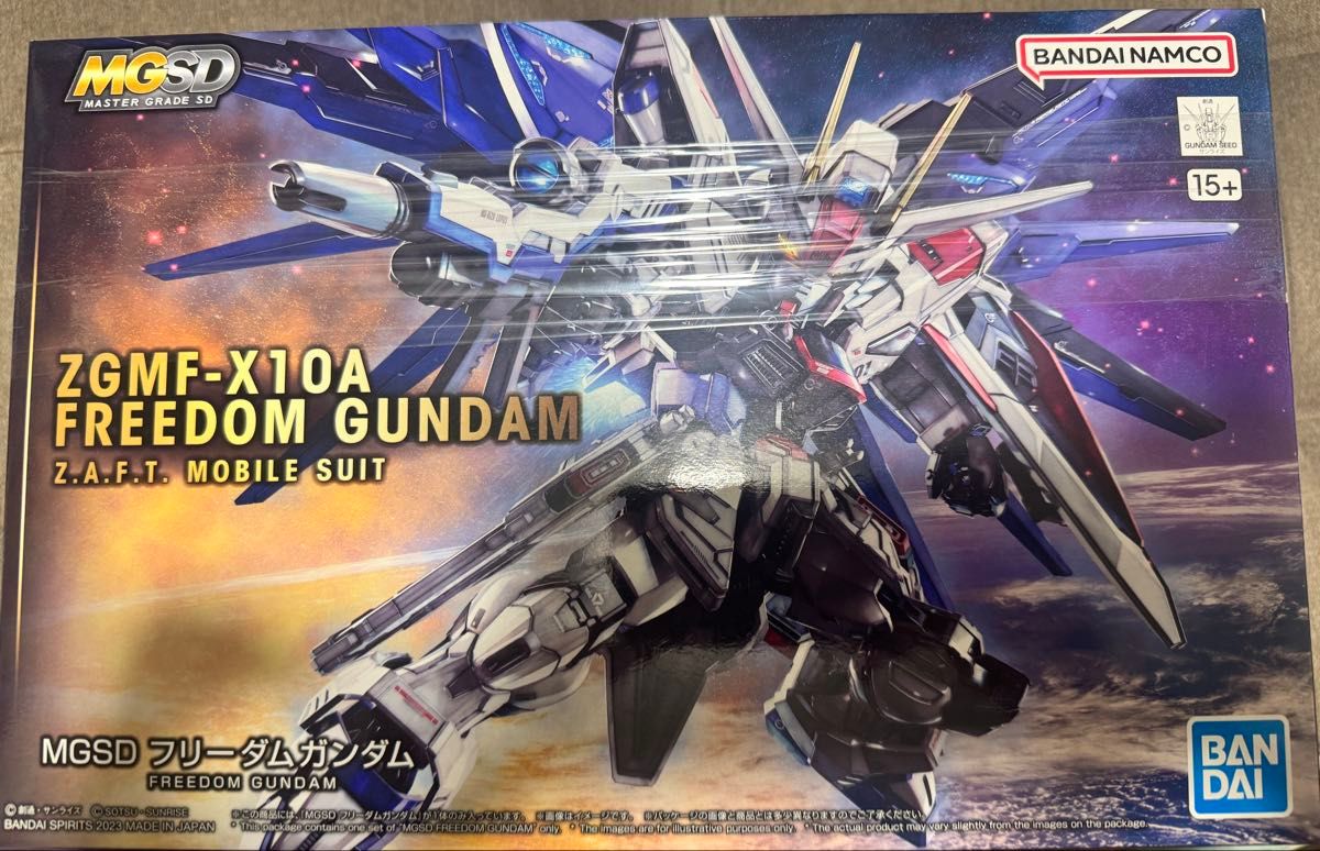 MGSD フリーダムガンダム 未組立 プラモデル 機動戦士ガンダム MGSD フリーダムガンダム 未組立 プラモデル 機動戦士ガンダム