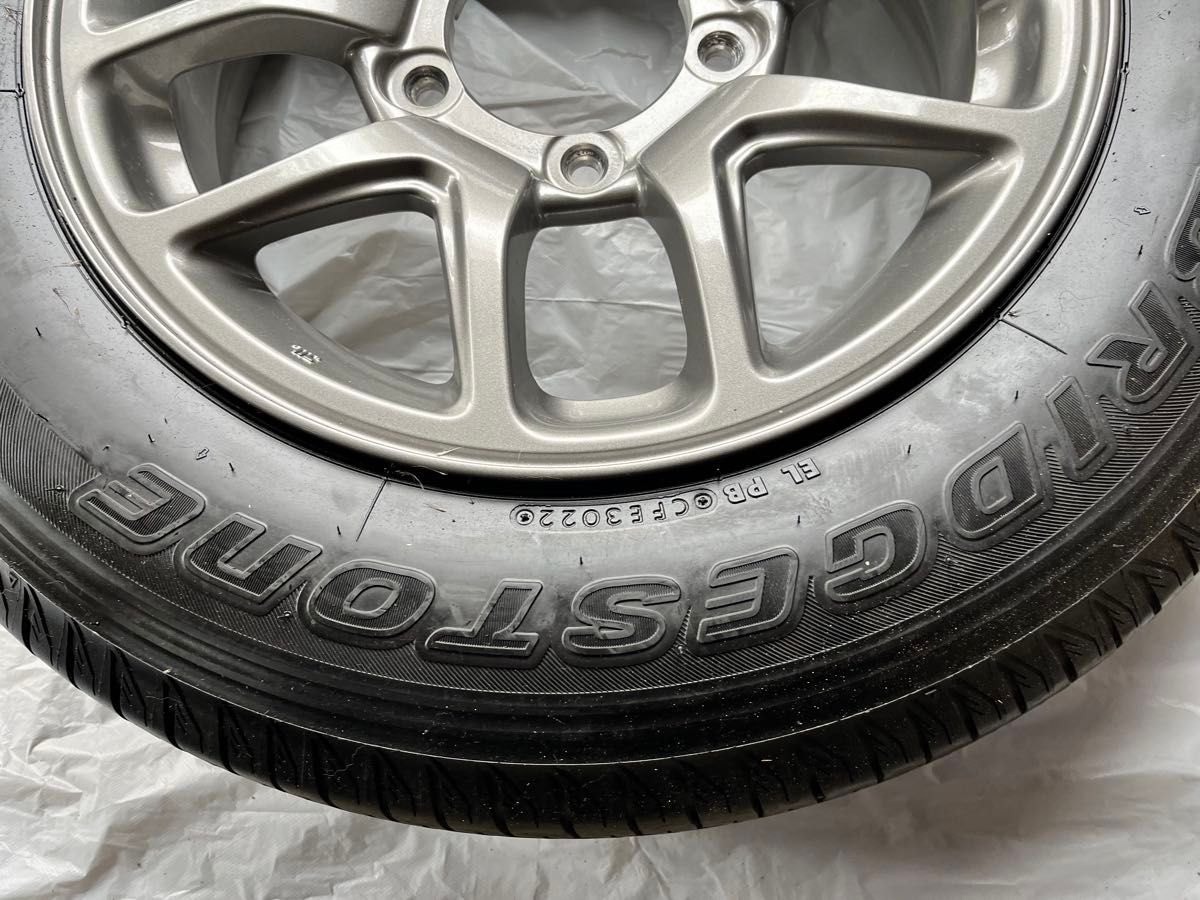 新車外し】ジムニー JB64 純正アルミホイール タイヤ 1本 リペア 新車外し】ジムニー JB64 純正アルミホイール タイヤ 1本 リペア