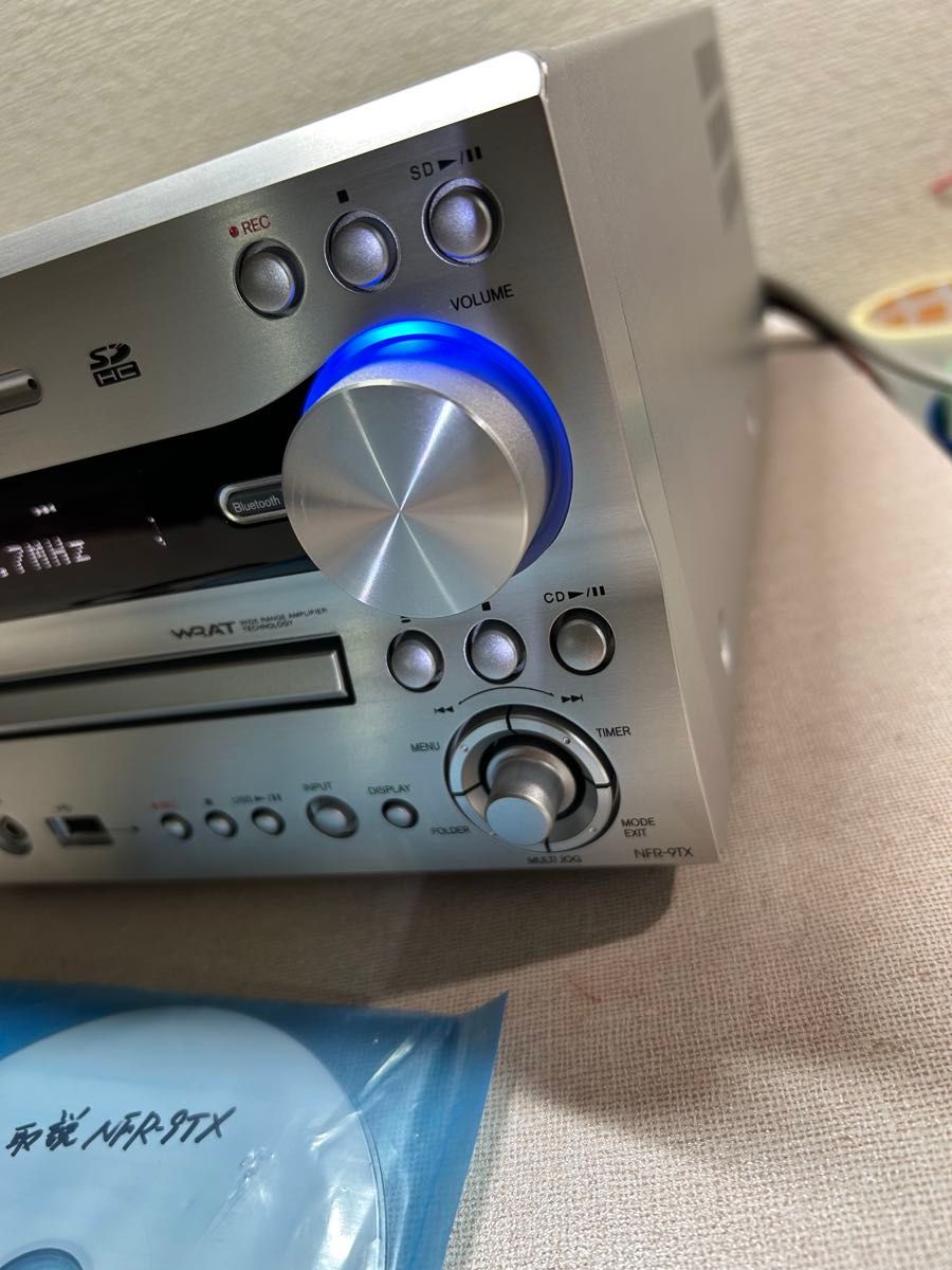 E122 整備美品 ONKYO NFR-9TX ハイレゾ 対応 CD/SD/USB E122 整備美品 ONKYO NFR-9TX ハイレゾ 対応 CD/SD/USB