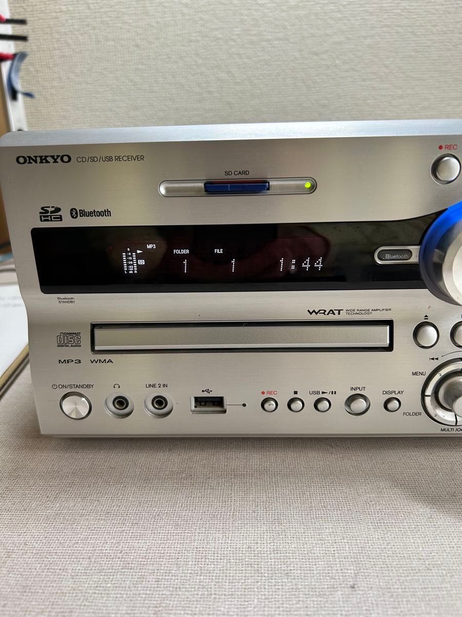 O12 整備極美品 ONKYO NFR-7 CD/SD/USB/Bluetoothレシーバー O12 整備極美品 ONKYO NFR-7 CD/SD/USB/Bluetoothレシーバー