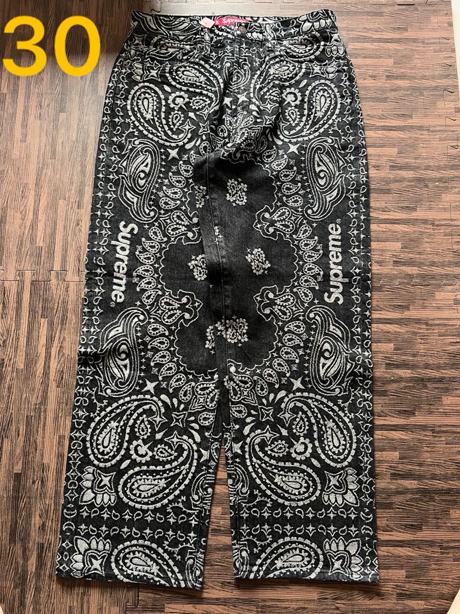 Supreme Bandana Jacquard Baggy Jean|Yahoo!フリマ(旧PayPay Supreme Bandana Jacquard Baggy Jean|Yahoo!フリマ(旧PayPay
