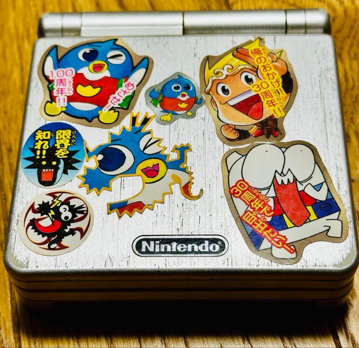 ゲームボーイアドバンスSP プラチナシルバー 本体+充電器のみ ゲームボーイアドバンスSP プラチナシルバー 本体+充電器のみ