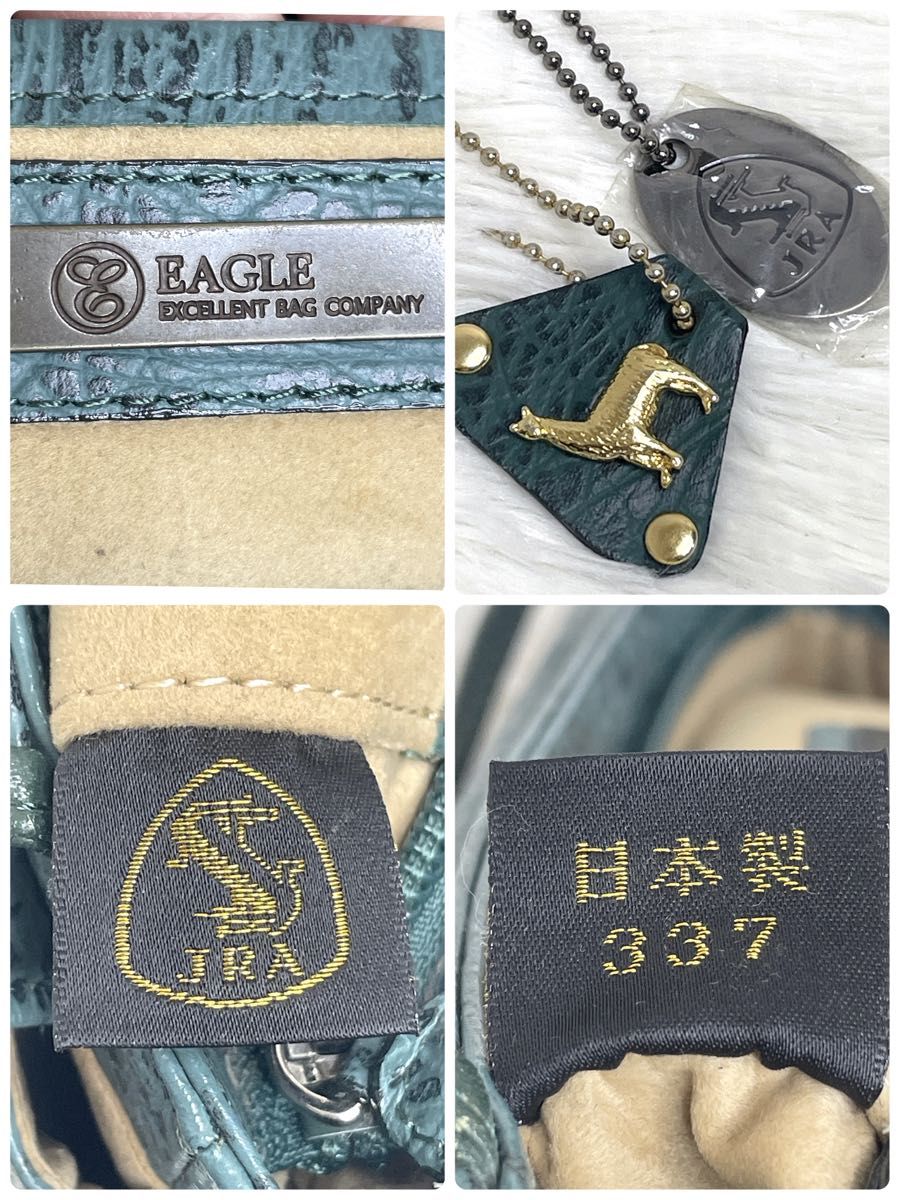 EAGLE アルパカ革 ショルダーバッグ ハンドバッグ 2way JRA337 EAGLE アルパカ革 ショルダーバッグ ハンドバッグ 2way JRA337