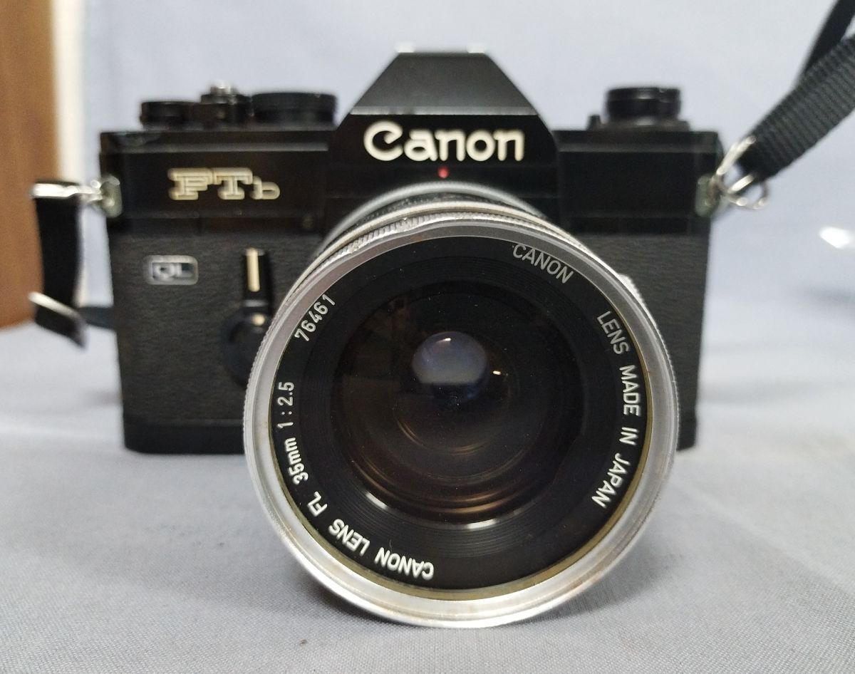 ジャンク品】CANON キャノン FTb QL ブラック / FD 50mm F1.8 ジャンク品】CANON キャノン FTb QL ブラック / FD 50mm F1.8