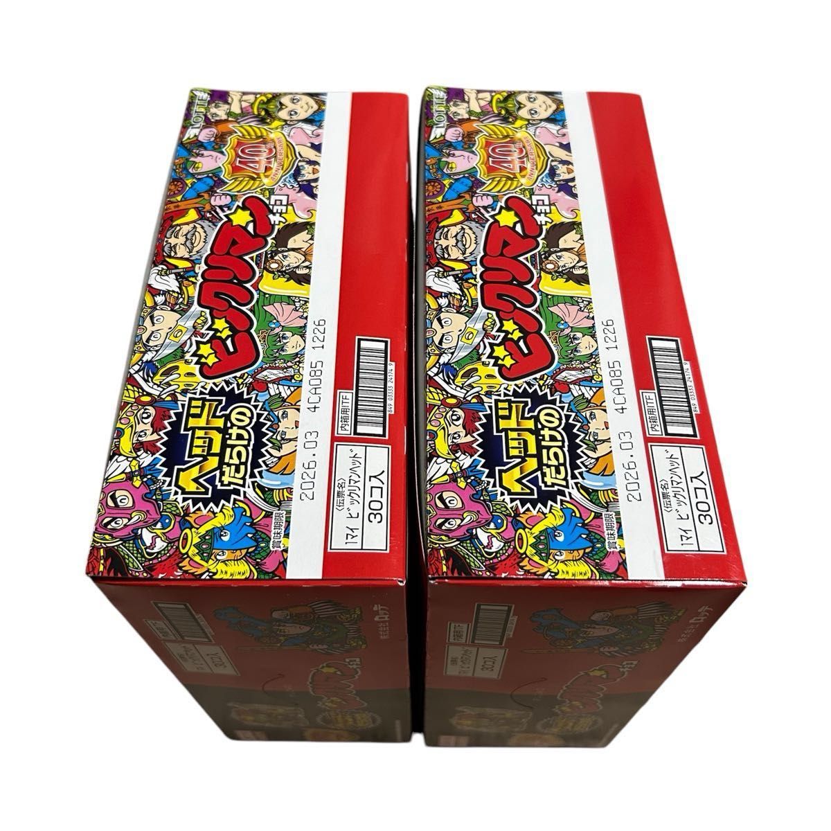 ヘッドだらけの ビックリマンチョコ 40th anniversary 40周年 未 ヘッドだらけの ビックリマンチョコ 40th anniversary 40周年 未