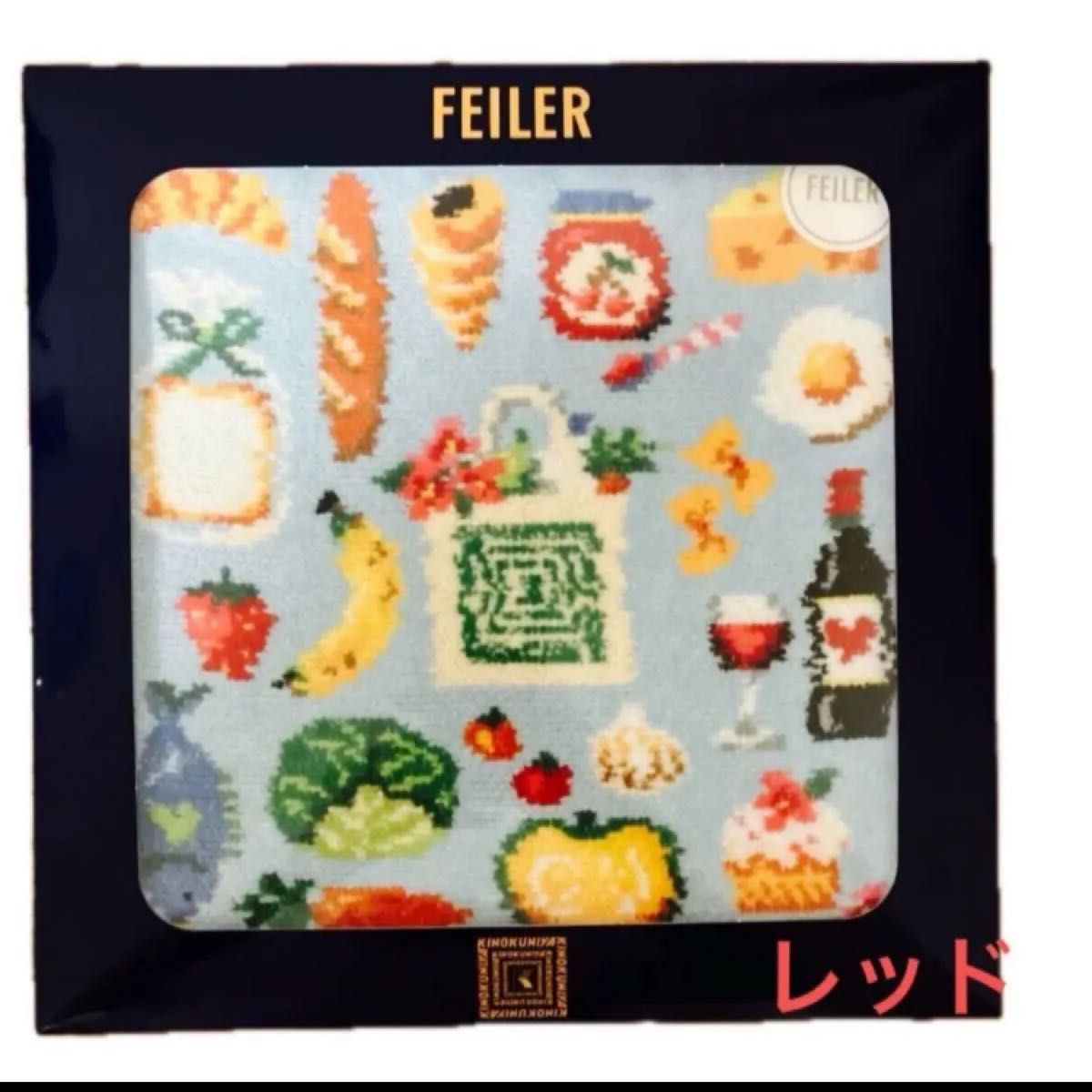 数量限定】フェイラー×KINOKUNIYAコラボハンカチ 神戸さんちか店 数量限定】フェイラー×KINOKUNIYAコラボハンカチ 神戸さんちか店