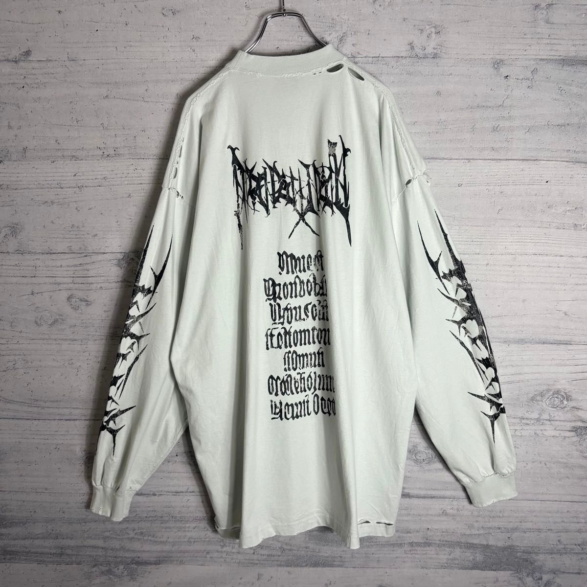大人気 新品タグ付 24AW バレンシアガ デストロイ加工 大人気 新品タグ付 24AW バレンシアガ デストロイ加工
