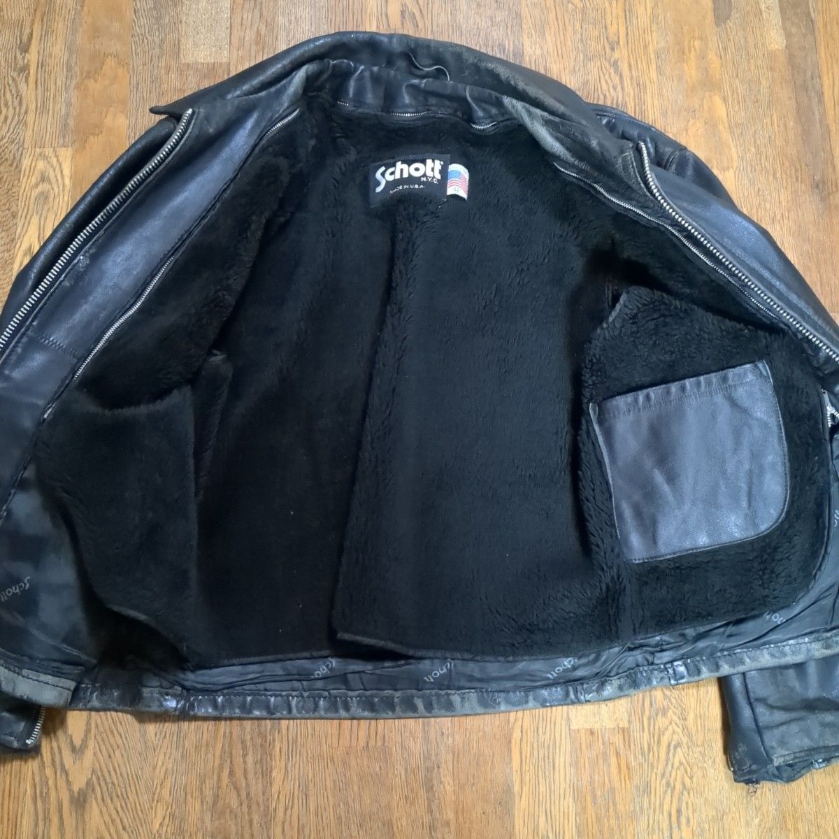 ショット シングルライダース 牛革 ブラック schott レザー ショット シングルライダース 牛革 ブラック schott レザー