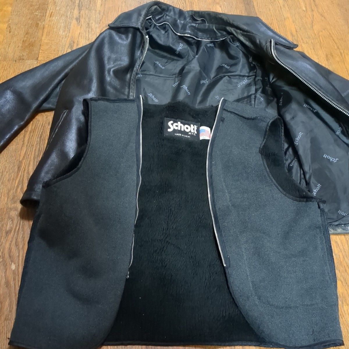 ショット シングルライダース 牛革 ブラック schott レザー ショット シングルライダース 牛革 ブラック schott レザー