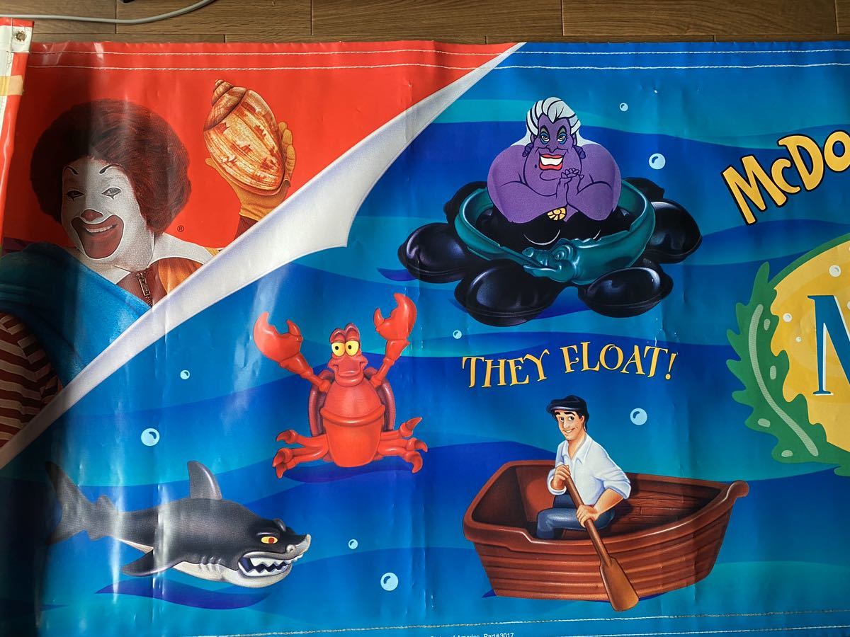  McDonald's happy set Disney Little Mermaid Peter Pan 