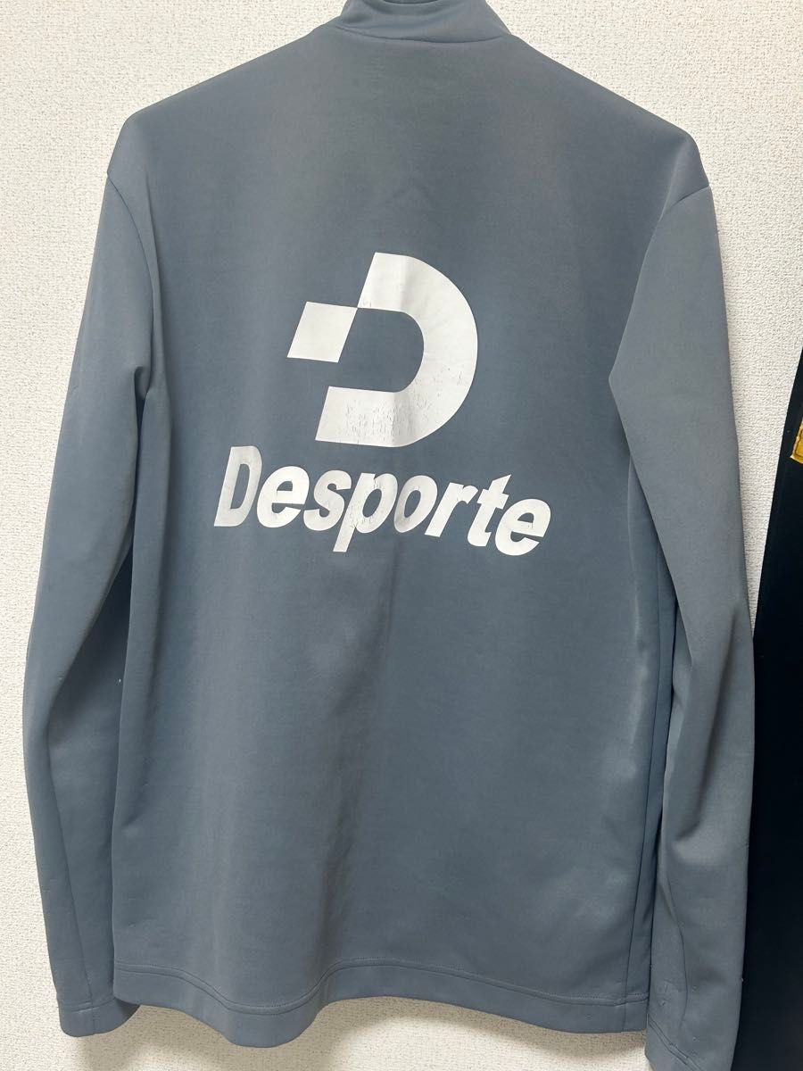 Desporte ジャージ 上下セット XOサイズ グレー/ブラック｜Yahoo