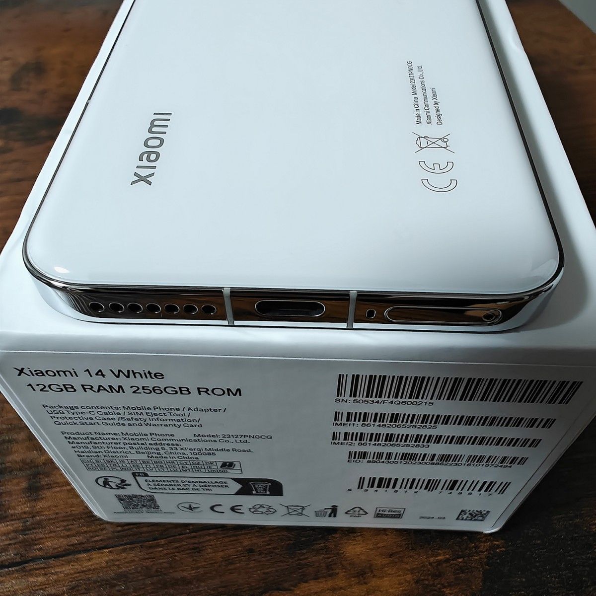 SIMフリー】Xiaomi 14 5G 12 GB + 256 GB グローバル版 白 ほぼ SIMフリー】Xiaomi 14 5G 12 GB + 256 GB グローバル版 白 ほぼ