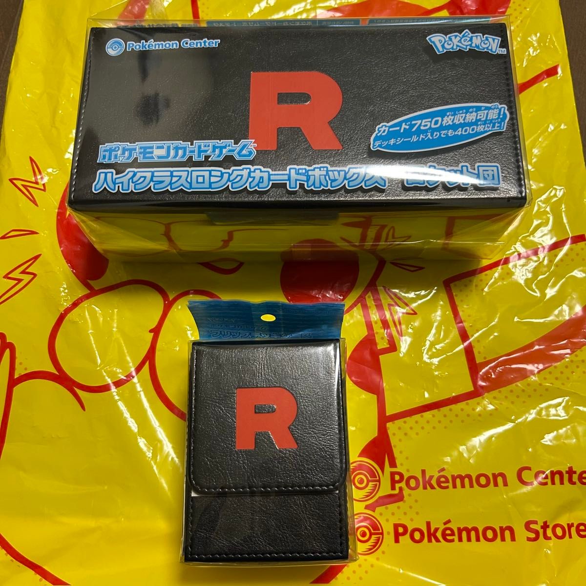 ポケモンカードゲーム フリップデッキケース ロケット団 & ハイ ポケモンカードゲーム フリップデッキケース ロケット団 & ハイ