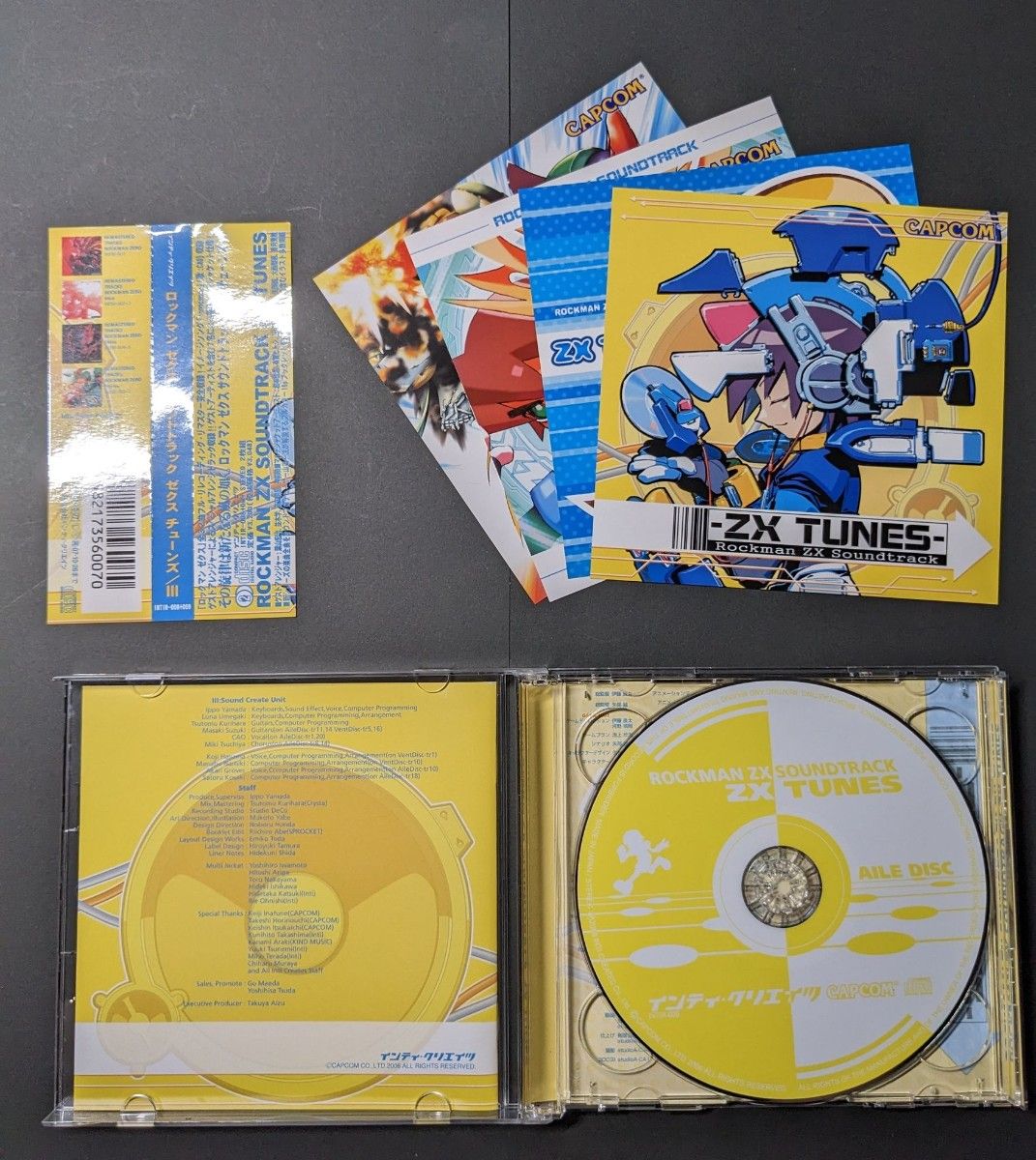 5 CD サウンドトラック ZX TUNES ロックマンZX ロックマンゼクス 5 CD サウンドトラック ZX TUNES ロックマンZX ロックマンゼクス
