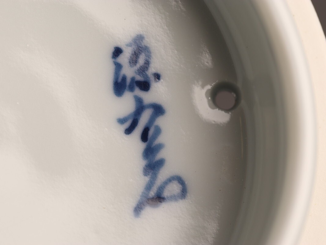 古美術 館林源右衛門 染付 番茶器 急須 湯呑 六点 共箱 時代物 古美術 館林源右衛門 染付 番茶器 急須 湯呑 六点 共箱 時代物