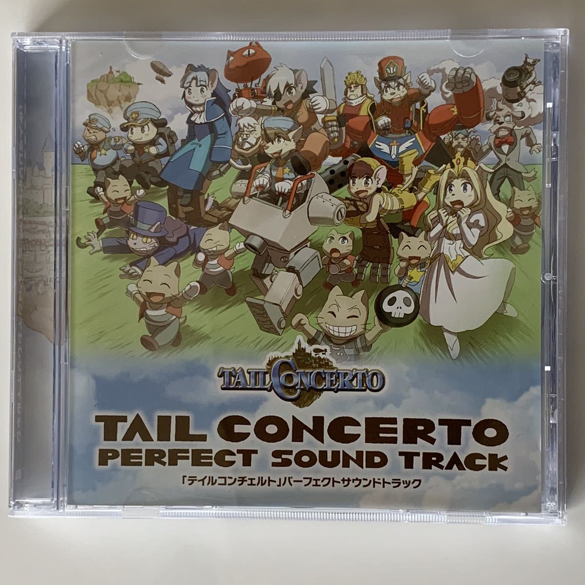 【 希少 】テイルコンチェルト 新約設定資料集 特装版 5点完備 TAIL CONCERTO プレイステーション プレステ PS バンダイナムコ ゲーム_画像6