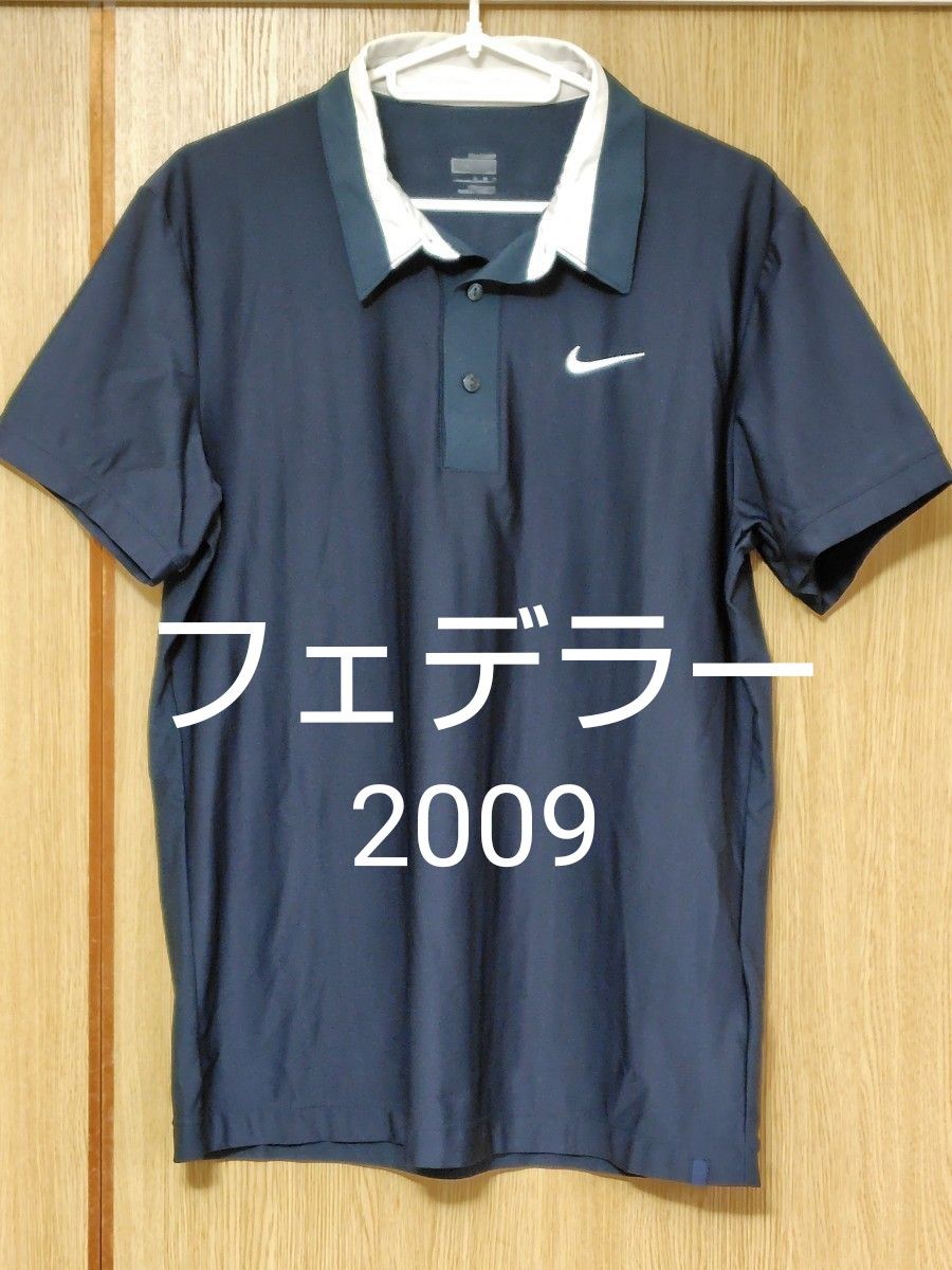 ナイキ テニスウェア M フェデラー着用モデル 2009 刺繍ロゴ ナイキ テニスウェア M フェデラー着用モデル 2009 刺繍ロゴ