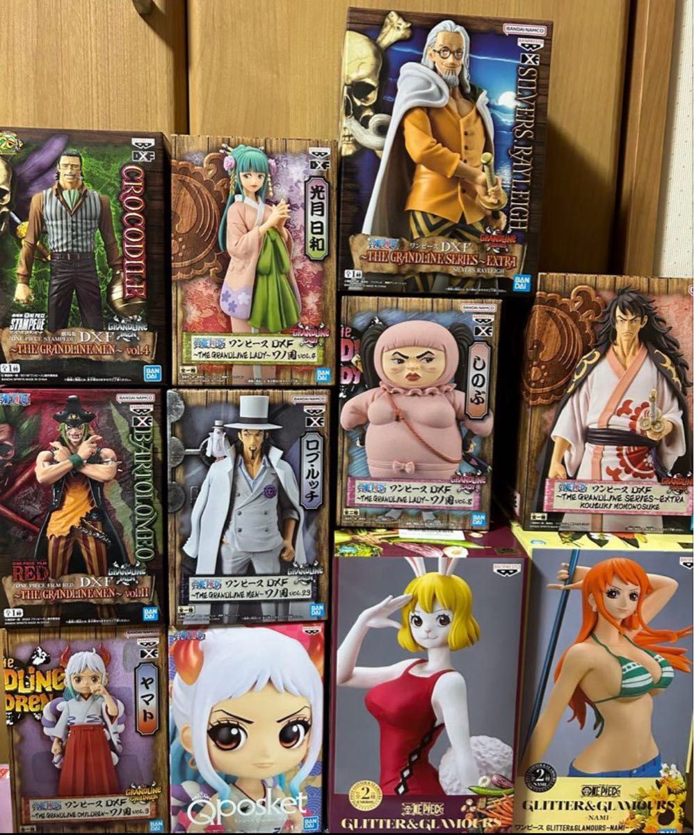 ワンピース プライズ フィギュア まとめ売り 11個セット 新品未 ワンピース プライズ フィギュア まとめ売り 11個セット 新品未