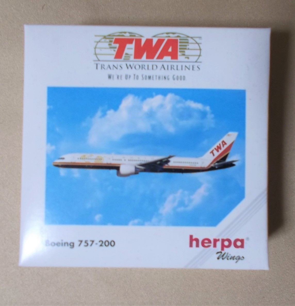  Herpa trance world aviation B757-200 1/500