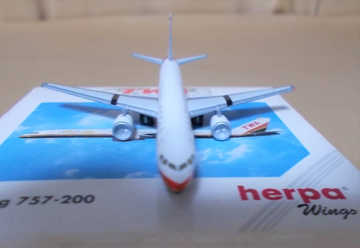  Herpa trance world aviation B757-200 1/500