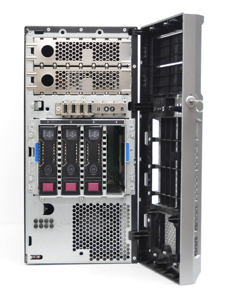 HP ミニタワーサーバ StoreEasy 1540 Xeon Core i3-4130 3.4GHz/メモリ12GB/500GB×3 RAID構成済/Windows storage server 2012 R2済_画像6