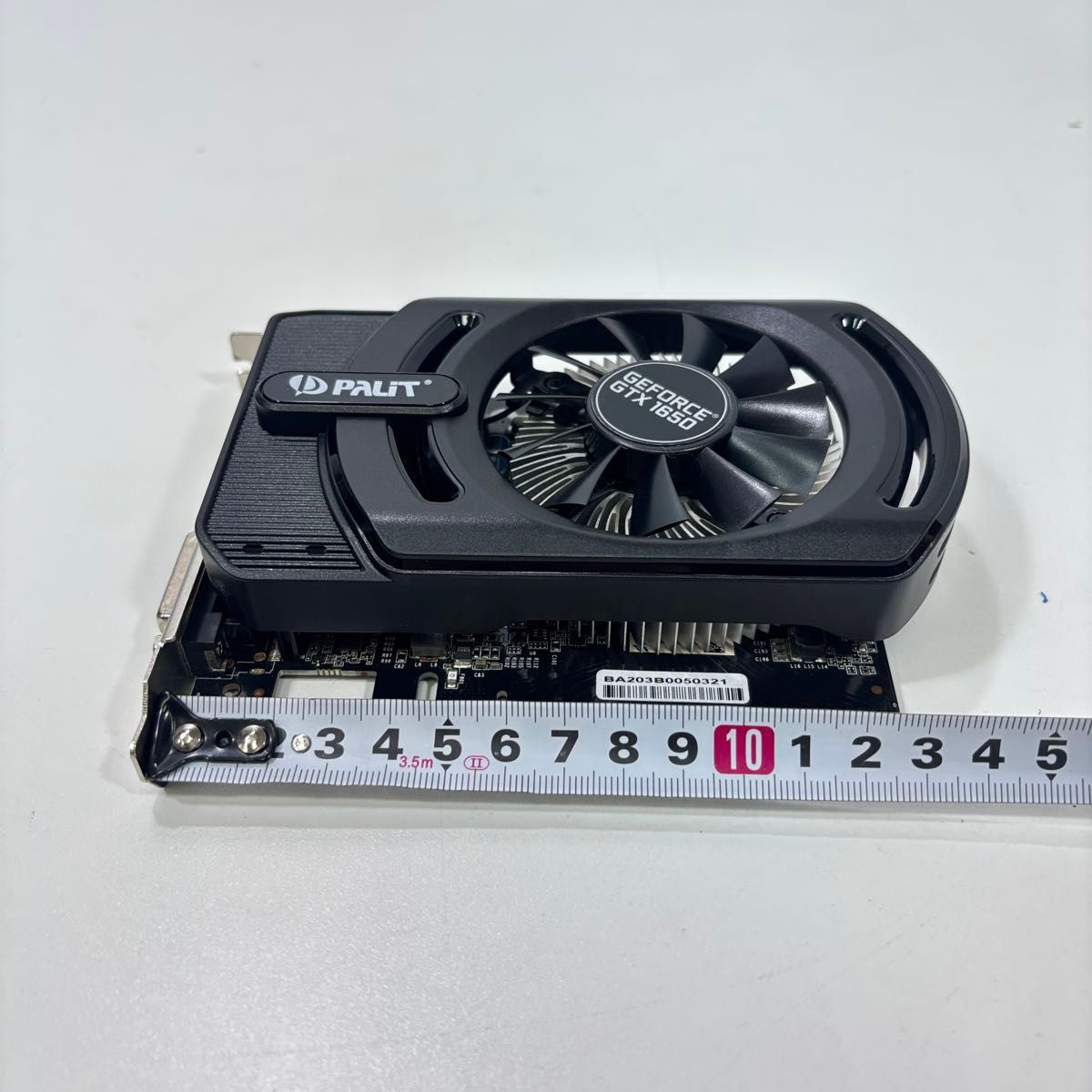 GeForce GTX1650 4GB グラフィックボード ショートサイズ ♯1542 GeForce GTX1650 4GB グラフィックボード ショートサイズ ♯1542
