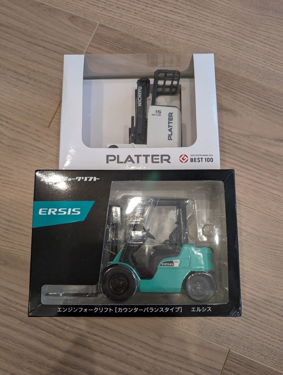 ニチユPKATTER 三菱ERSIS フォークリフト ミニカー セット ニチユPKATTER 三菱ERSIS フォークリフト ミニカー セット