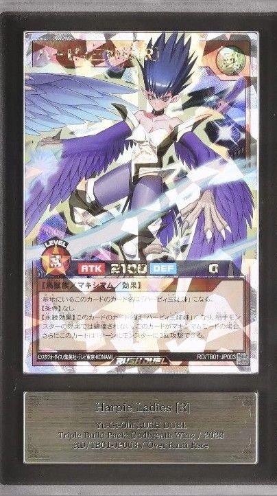 ARS10 遊戯王 ラッシュデュエル ハーピィ 三姉妹 オーバー ARS10 遊戯王 ラッシュデュエル ハーピィ 三姉妹 オーバー