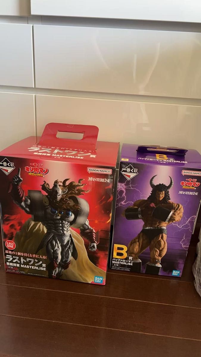 一番くじ キン肉マン完璧超人始祖編 バッファローマン 悪魔将軍 一番くじ キン肉マン完璧超人始祖編 バッファローマン 悪魔将軍