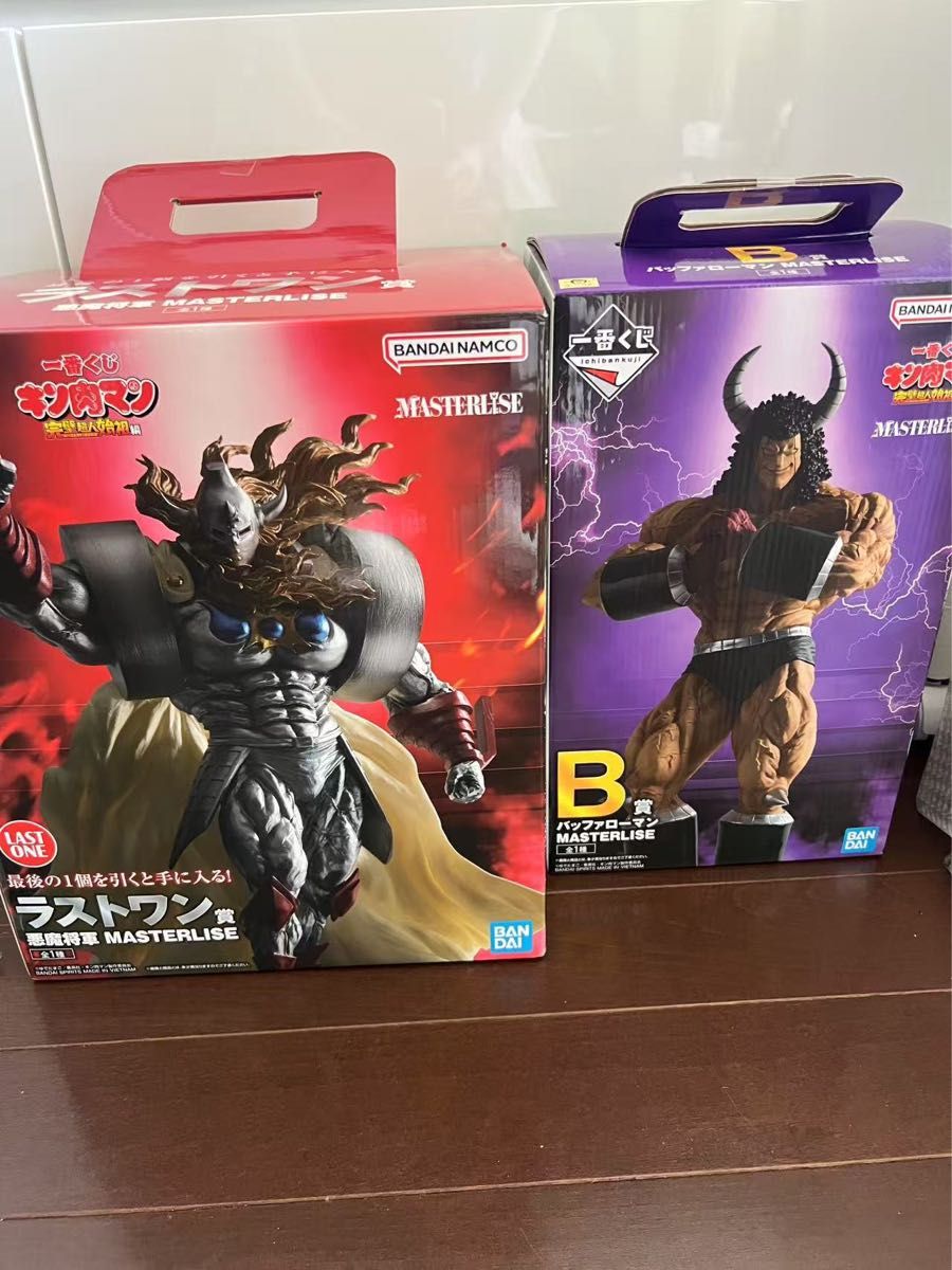 一番くじ キン肉マン完璧超人始祖編 バッファローマン 悪魔将軍 一番くじ キン肉マン完璧超人始祖編 バッファローマン 悪魔将軍