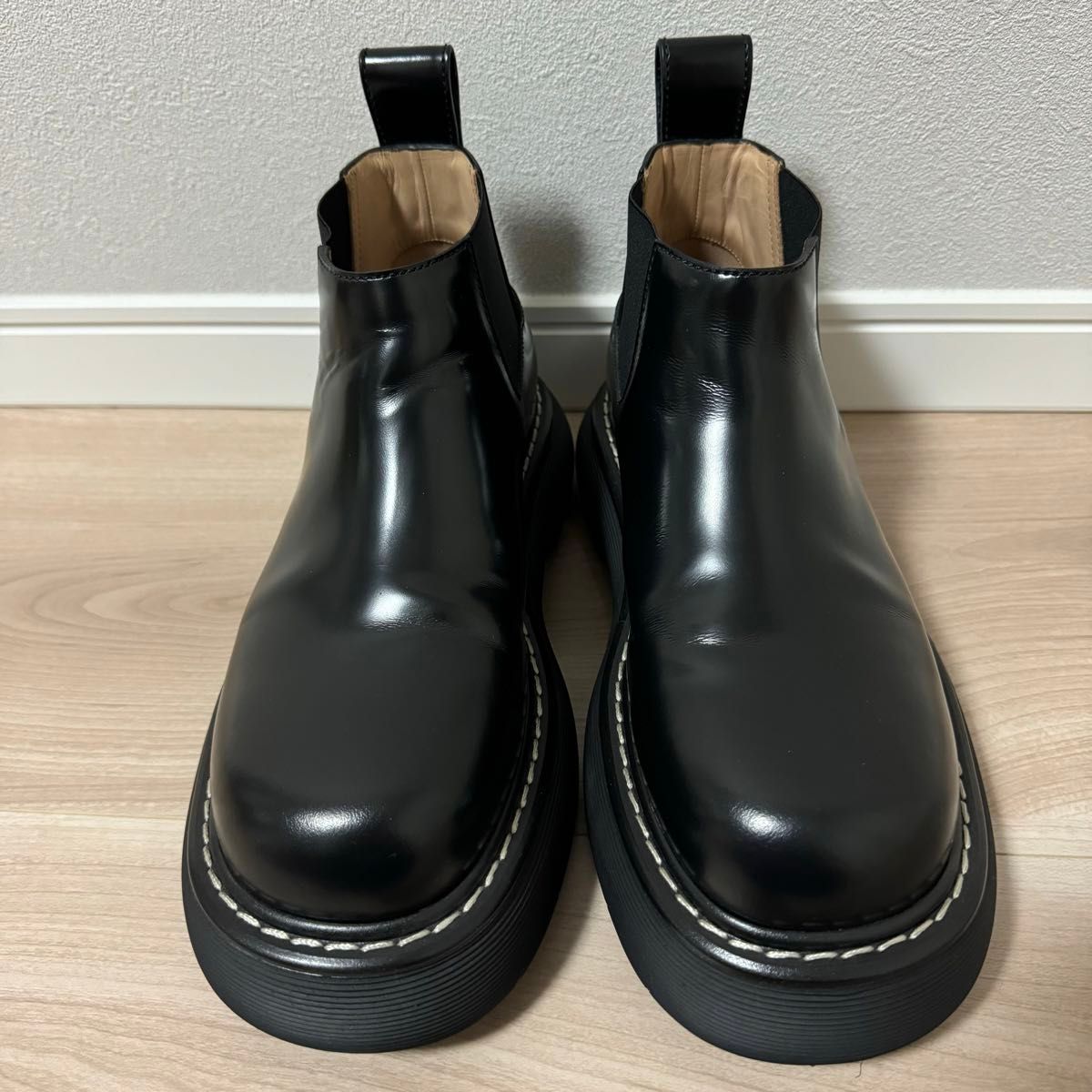 美品 Bottega Veneta Swell クロップドチェルシーブーツ 39 美品 Bottega Veneta Swell クロップドチェルシーブーツ 39