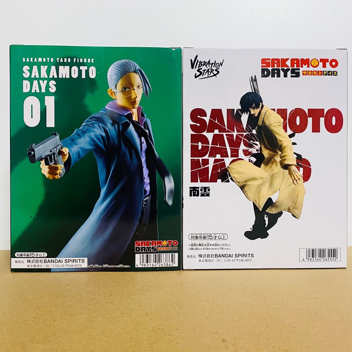 SAKAMOTO DAYS サカモトデイズ 坂本太郎 南雲 フィギュア2点 SAKAMOTO DAYS サカモトデイズ 坂本太郎 南雲 フィギュア2点