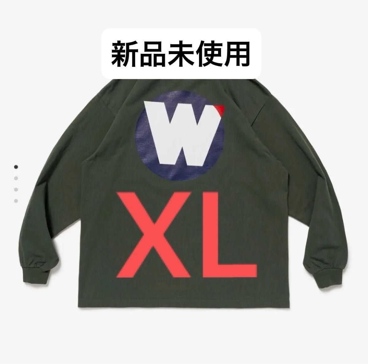 XL Wtaps TNNL / LS / COTTON OLIVE オリーブ ロンT 新品未使用 XL Wtaps TNNL / LS / COTTON OLIVE オリーブ ロンT 新品未使用