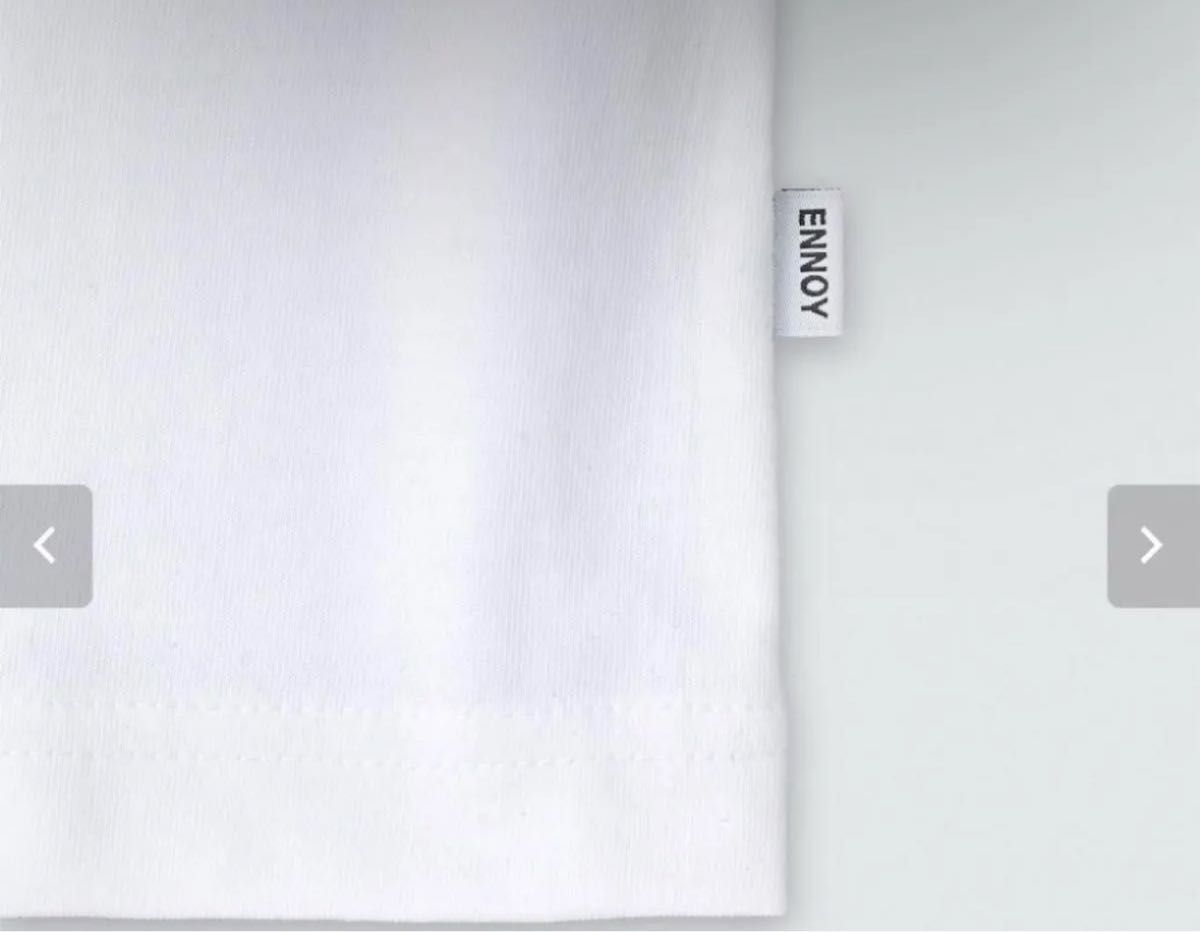 ennoy POCKET & CREW 2PACK LS T-SHIRTS (WHITE)|Yahoo!フリマ ennoy POCKET & CREW 2PACK LS T-SHIRTS (WHITE)|Yahoo!フリマ