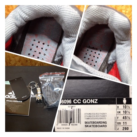 箱、付属品完備　adidas C.C. Mark Gonzales アディダス クライマクール マークゴンザレス GONZ スケート　SKATE_画像4