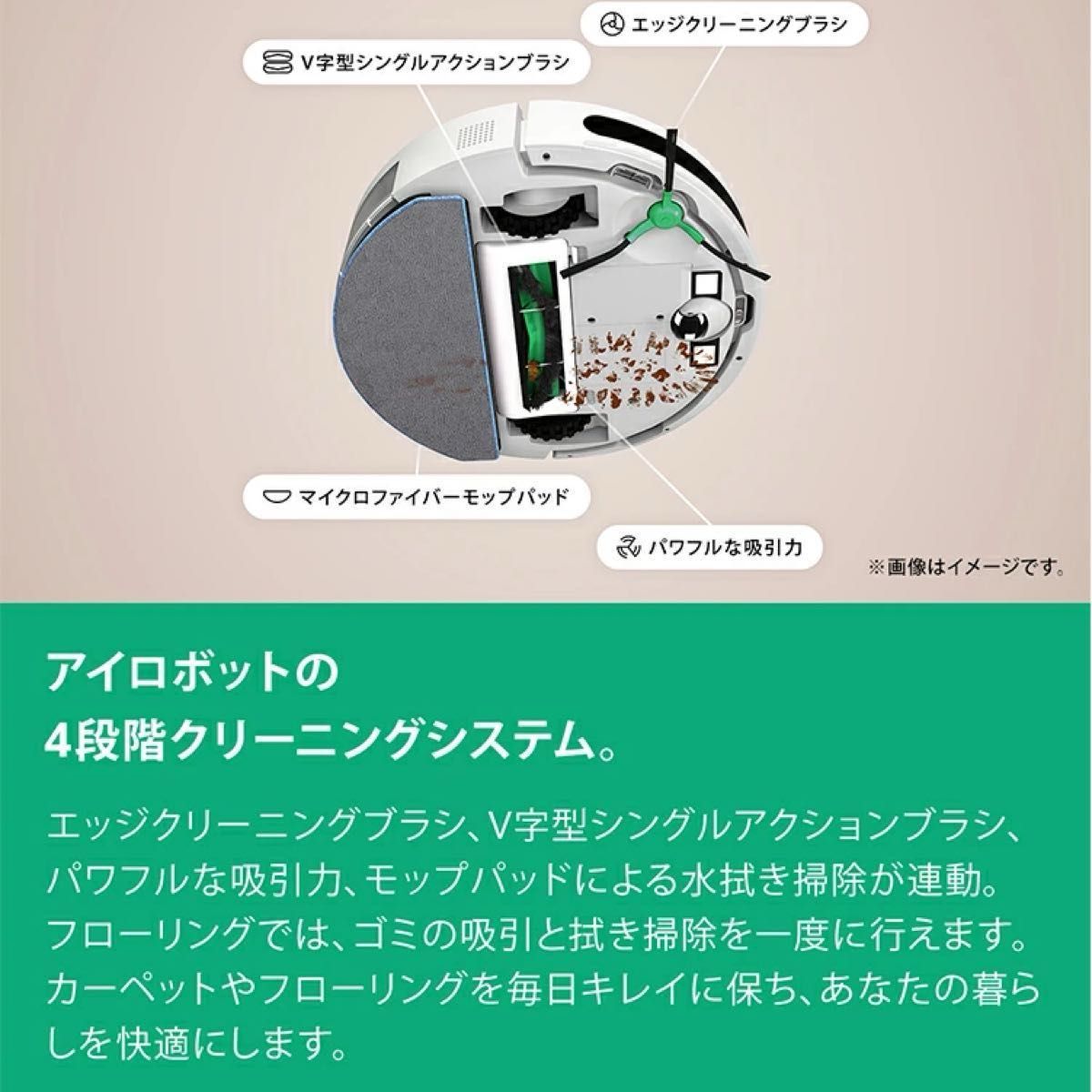 新品未開封】iRobot Roomba combo essential ブラック Y011060 新品未開封】iRobot Roomba combo essential ブラック Y011060