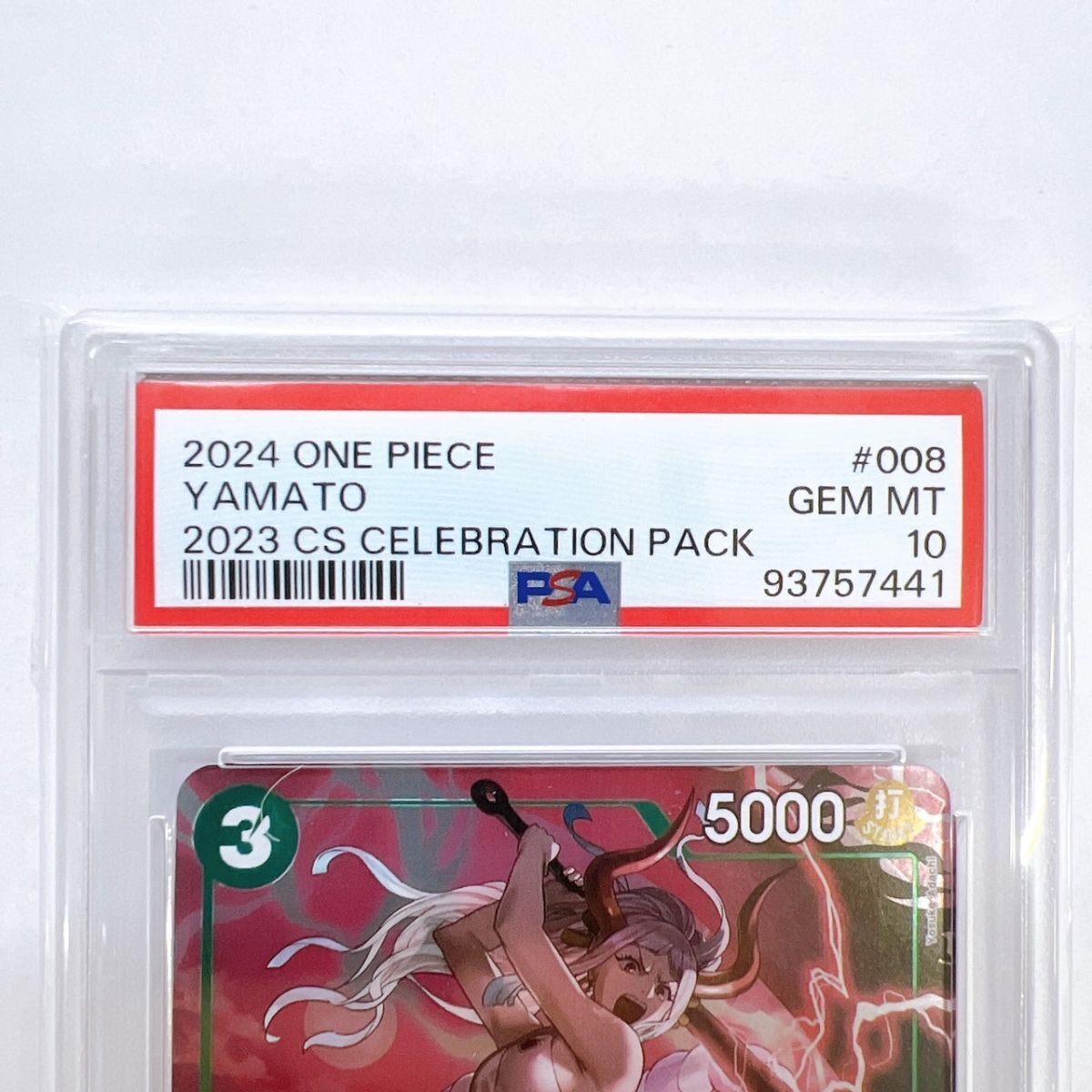 80/YR590♪ワンピースカード PSA10 P-008 ヤマト チャンピオン 80/YR590♪ワンピースカード PSA10 P-008 ヤマト チャンピオン