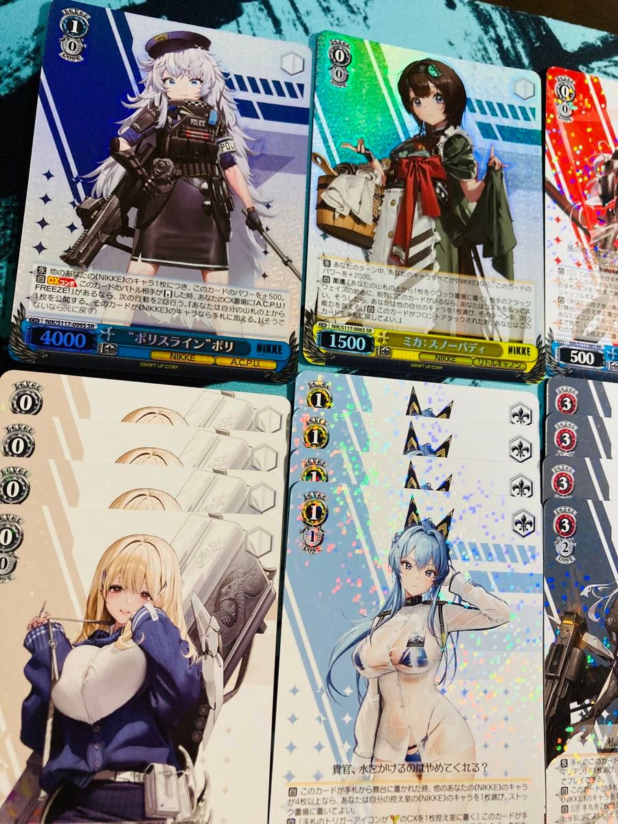 勝利の女神 NIKKE ヴァイスシュバルツ SR RR まとめ売りアニス 勝利の女神 NIKKE ヴァイスシュバルツ SR RR まとめ売りアニス