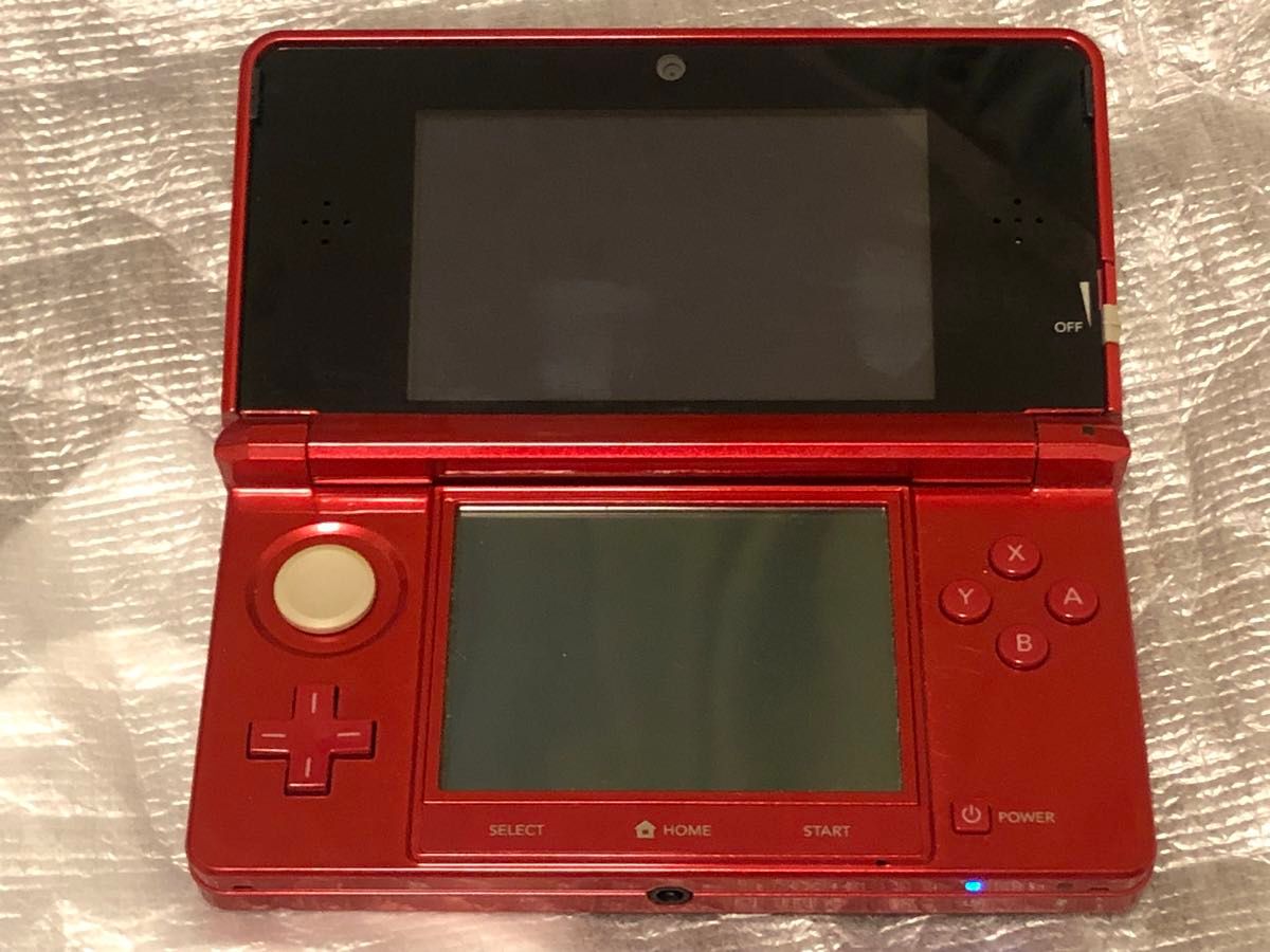 動作良好 ニンテンドー3DS CTR-001 フレアレッド 任天堂 初期化 動作良好 ニンテンドー3DS CTR-001 フレアレッド 任天堂 初期化