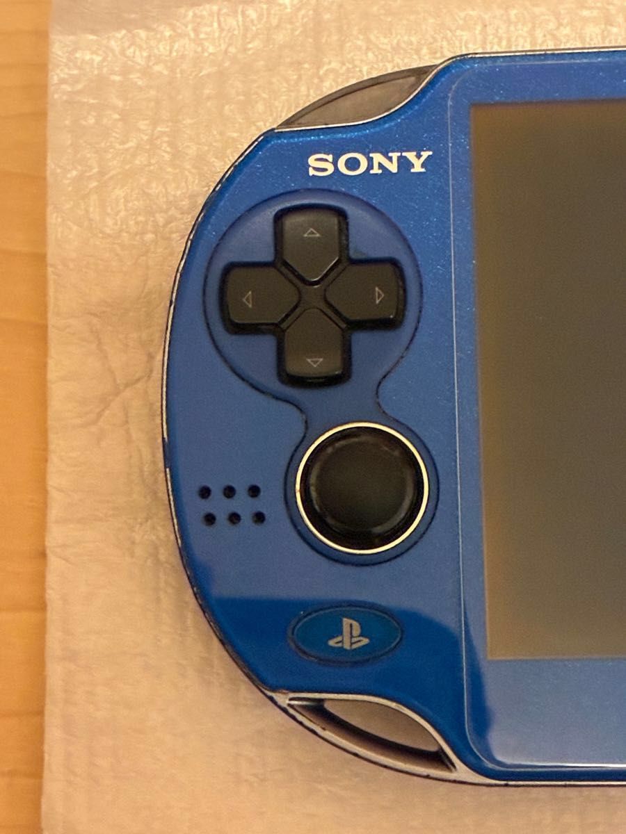 美品 液晶無傷 完品 PSVITA サファイアブルー SONY ソニー 美品 液晶無傷 完品 PSVITA サファイアブルー SONY ソニー