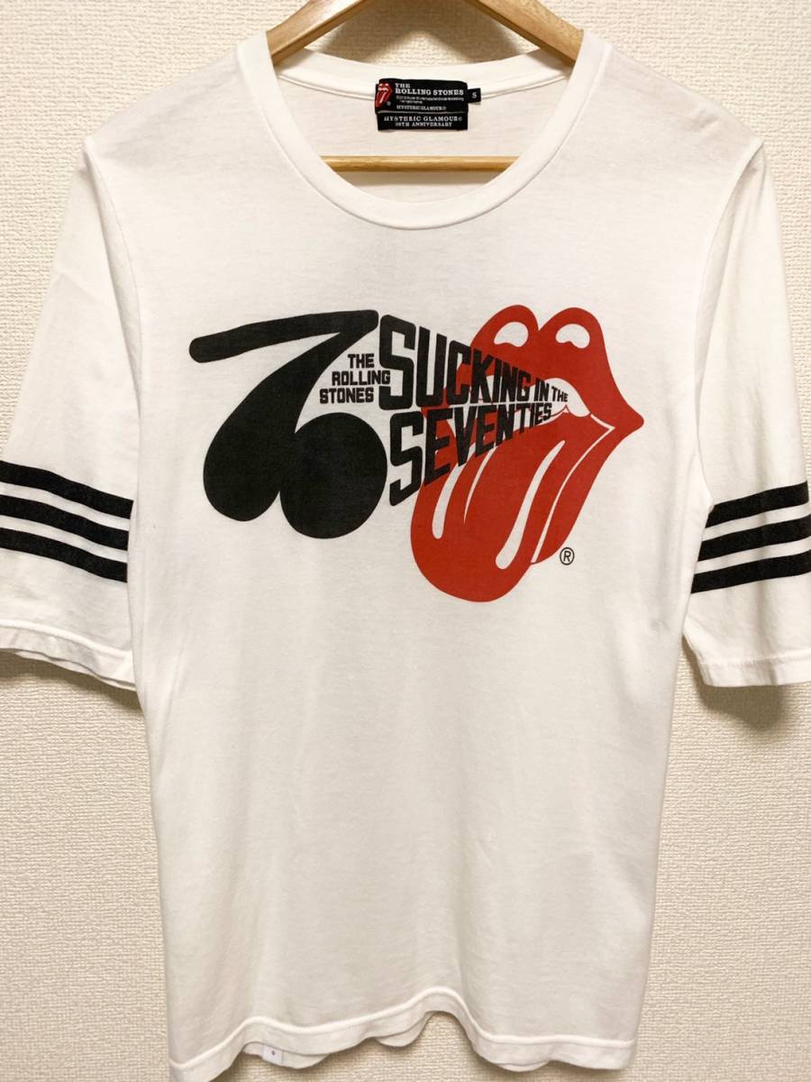 ★値下げ交渉あり★名作★ヒステリックグラマー ROLLING STONES Tシャツ★L916★美品★サイズS★ hysteric glamour ローリングストーンズ