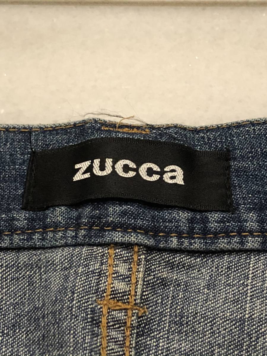 zucca Zucca обработка Denim брюки очень ... обработка .. место .. делаем женский включая доставку S размер 